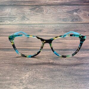 Nicole Miller New York ARDENCG Blue Tortoise Cat Eye Eyeglass Frames 52-15-138